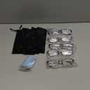 Kerecsen Reading Glasses 5 Pairs Fashion Ladies Readers Spring Hinge with Pattern Print Eyeglasses for Women (Mix Color -2, 2.50)