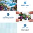 Jigsaw Puzzles for Adults 500 Pieces, Interlock Perfectly Letter on Back No Dust, Home Decor Birthday Party Gift Toy for Men Women Elders Seniors, 1:1 Poster Educational Toys & Games | 20.5 x 15 in