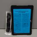 ZenRich Rugged Tablet Case for Samsung Galaxy A11 Plus / A11+ 2025 11 Inch, Heavy Duty Shockproof Protective Cover with Screen Protector, 360 Rotating Kickstand, Hand Strap & Shoulder Belt (Matte Black)