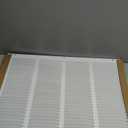 Fits 20x14 Duct Opening Stamped Steel Return Air Grille Vent Cover Grille for Sidewall and Ceiling in White Surface Dimensions: 21.75"W X 15.75"H (20" W x 14" H Duct Opening)