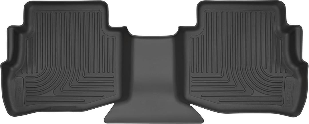 Husky Liners Weatherbeater Floor Mats | Fits 2016-2023 Mazda CX-9 | 2nd Row, 1-pc Black - 16931