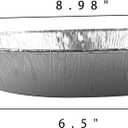 9" Pie Pans (30pack) - Disposable Aluminum Foil Pie Tins,Heavy-duty, Baking Tin Plates, Standard Size