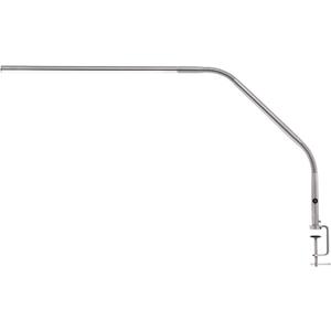 Daylight Company, LLC U35108 Slimline 3 Table Lamp-LED-80 CRI-Eye Care-4 Brightness Levels, 3,000 LUX at 30 cm, 1,065 LUMENS-4 Step DIMMER Mode, Brushed Steel, 25.6 x 30 x .8 (White)