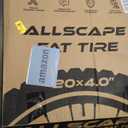 Allscape 20x4.0 Fat Tire E-Bike Tires  Heavy Duty 20 Inch Bike Tires for Electric Bikes & Mountain Bikes, All-Terrain Grip, Puncture Resistance, Trail Ready  2 Pack  USA Customer Support