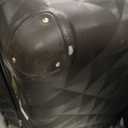 Kenneth Cole REACTION Diamond Tower Collection Lightweight Hardside Expandable 8-Wheel Spinner Travel Luggage, Black, 2-Piece Set (20" & 28")