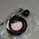 Stanbroil 4FT QCC1 Vertical Low Pressure Propane Hose and Regulator for LP Gas Grill, Heater and Fire Pit, 3/8" Female Flare x ACME Nut