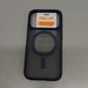 TORRAS for iPhone 17 Pro Case, Camera Control, Fit for MagSafe, Military-Grade Protection, Magnetic Slim Translucent Anti-Fingerprint Phone Case for iPhone 17 Pro 6.3", Deep Blue