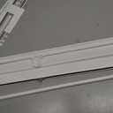 1" Cordless Mini Blinds 26" W x 48" H, White Vinyl Blinds, Horizontal Light Filtering, Window Blinds for Indoor Windows, Office, Kitchen, Bathroom and Living Room.