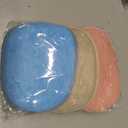 3 Pack Body Sponge Brushes Pouf Mesh Brush Shower Glove with Flower Bath Ball