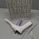 Voraiya Electronic Tonsil Stone Remover Upgraded Version, Tonsil Camera and LED Light, 5-Level Suction Tonsil Stone Vacuum,Tonsil Stone Removal Kit, APP Control