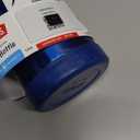 THERMOS FUNTAINER 12 Ounce Stainless Steel Vacuum Insulated Kids Straw Bottle, Blue (Navy)