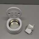 Dental Ultrasonic Retainer Cleaner Machine: 45kHz Dental Cleaning Pod with Digital Timer & 200ML, Deep Cleaning for Dentures, Mouth Guards, Aligners, Night Guards, Braces, Toothbrush Heads & Jewelry (White)