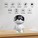 Cute Bear 2K Wireless-Smart Robot Home Security Camera - Nanny & Pet Motion Monitor, Baby Cry Detection Alarm, Privacy Mode, 5G Dual-Band, PanTilt, Full HD Night Vision, 24/7 Recording, 2-Way Audio