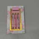 Laura Ashley English Garden Pen Set Elegant Refillable Ballpoint Pens with Floral Design & Gold Accents, Set of 3 in Decorative Gift Box Smooth Writing Pens for Office, School & Journaling