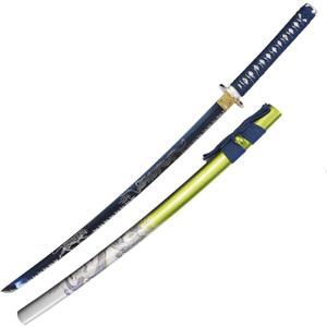 Hand Carved Dragon Scabbard-Real T10 Katana Clay Tempered Sword Steel Sharp -Eroton Japanese Samurai Swords are a Unique Gift for Men