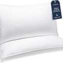 Beckham Hotel Collection Bed Pillows King Size Set of 2 - Down Alternative Pillow for Back, Stomach or Side Sleepers