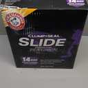ARM & HAMMER Clump & Seal SLIDE Platinum Multi-Cat Clumping Litter, Easy Clean, Superior Odor Control, 37 Lbs
