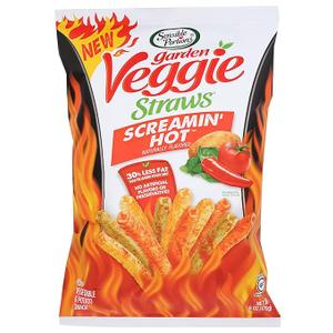 Sensible Portions Garden Veggie Straws Screamin' Hot, 6 Oz,BBD 05/12/2026