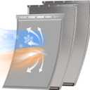 3-Flap Extra Large Dog Door Replacement Flap with Screws,Compatible with PetSafe Freedom Doggie Doors PAC 11-11040,13 1/8" X 24 7/8",Pet Door Replacement Flap for Extreme Weather Resistance-20 to120F