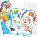 Crayola Color Wonder Paintbrush Pens & Paper, Mess Free Coloring for Toddlers, Painting Set, Toddler Arts & Crafts, Kids Gift