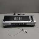 90KPa Portable Vacuum Sealer Machine for Food, One-Touch Open Lid, Detachable & Easy to Clean, Vertical Placement Saves Space, Powerful Suction for Freezer Bags & Food Storage