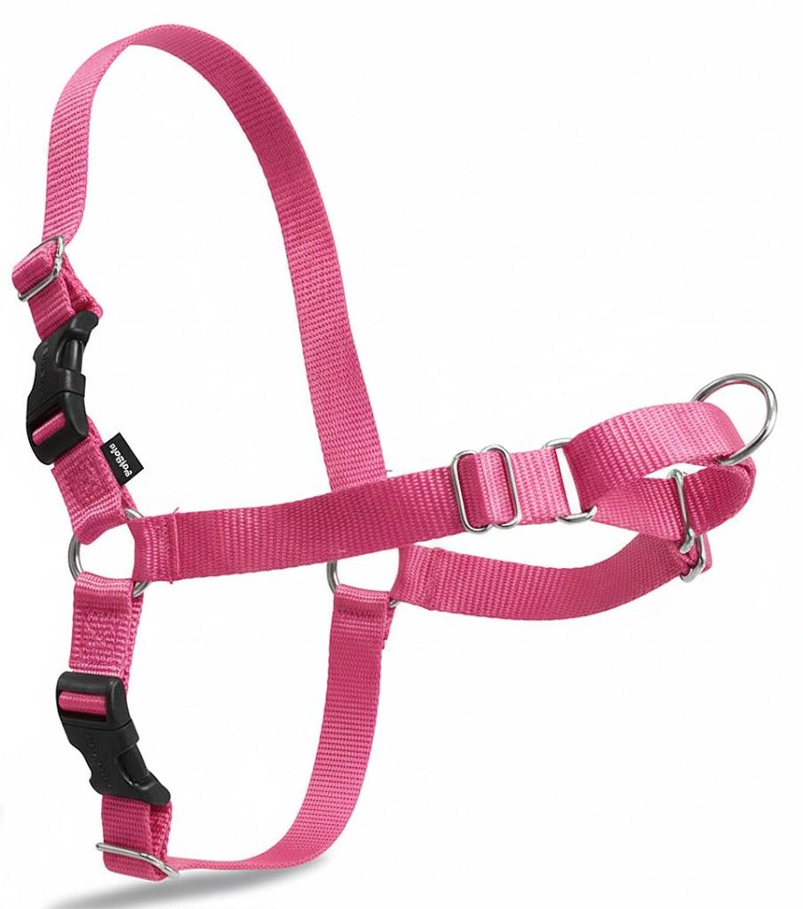 PetSafe Easy Walk Harness, Medium/ Large, Fawn & Pink for Dogs