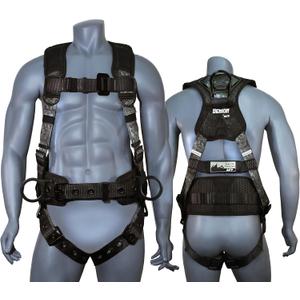 AFP Demon Fall Protection Comfortable Safety Harness (OSHA/ANSI PPE) (Large-Extra Large)