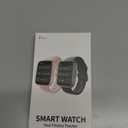 Smart Watch for Men Women(Answer/Make Calls), 1.95" HD Touch Screen Fitness Watch with Sleep Heart Rate Monitor, 110+ Sports Modes, IP68 Waterproof Activity Trackers Compatible with Android iOS, Black