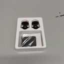 Coolpow2 Packs Magnetic Phone Holder for carStrong Magnetphone holders for your car phone holder Mount for Car4 Metal PlateUniversal Dash cell phone car mount for iphone Samsung car accessories (Black)