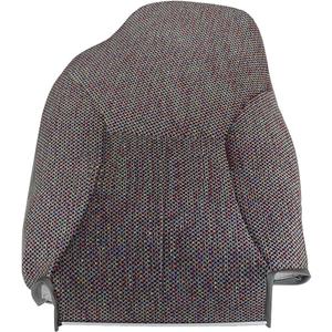 Mist Gray Driver Side Top Lean Back Cloth Seat Cover for Dodge Ram