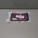 LONTECT for Galaxy A35 5G/A55 5G Case Glitter Sparkly Bling 3 in 1 Shockproof Heavy Duty Hybrid Sturdy High Impact Protective Cover Case 6.6 inch 2024,Shiny Purple/Black