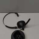 Bluetooth Headset, Wireless Headphone with AI Noise-Canceling Microphone On Ear Wireless Headset with USB Dongle for Computer Office (Black)