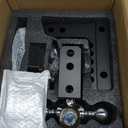 Adjustable Trailer Hitch with 1-7/8" & 2" & 2-5/16" Balls