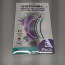 DR. BRACE ELITE Knee Brace with Size Stabilizer (2 Pack) Knee Brace for Women & Men, Workout, Sports, Daily Knee Compression Sleeve for Maximum Knee Pain Support & Fast Recovery (Galaxsis, Small) (S)