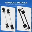 4pcs K700432 K6700 Front Rear Sway Bar Links Stabilizer Bar Links Suspension Kit for Cadillac Escalade ESV 2004-2019 | for Chevy Avalanche Suburban Tahoe | for GMC Yukon