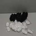 50 Pack Cat Fountain Replacement Filters for Rellaty & Neareal Stainless Steel 108oz/3.2L Adjustable Water Flow Pet Water Fountain(25 Filters & 25 Sponges)