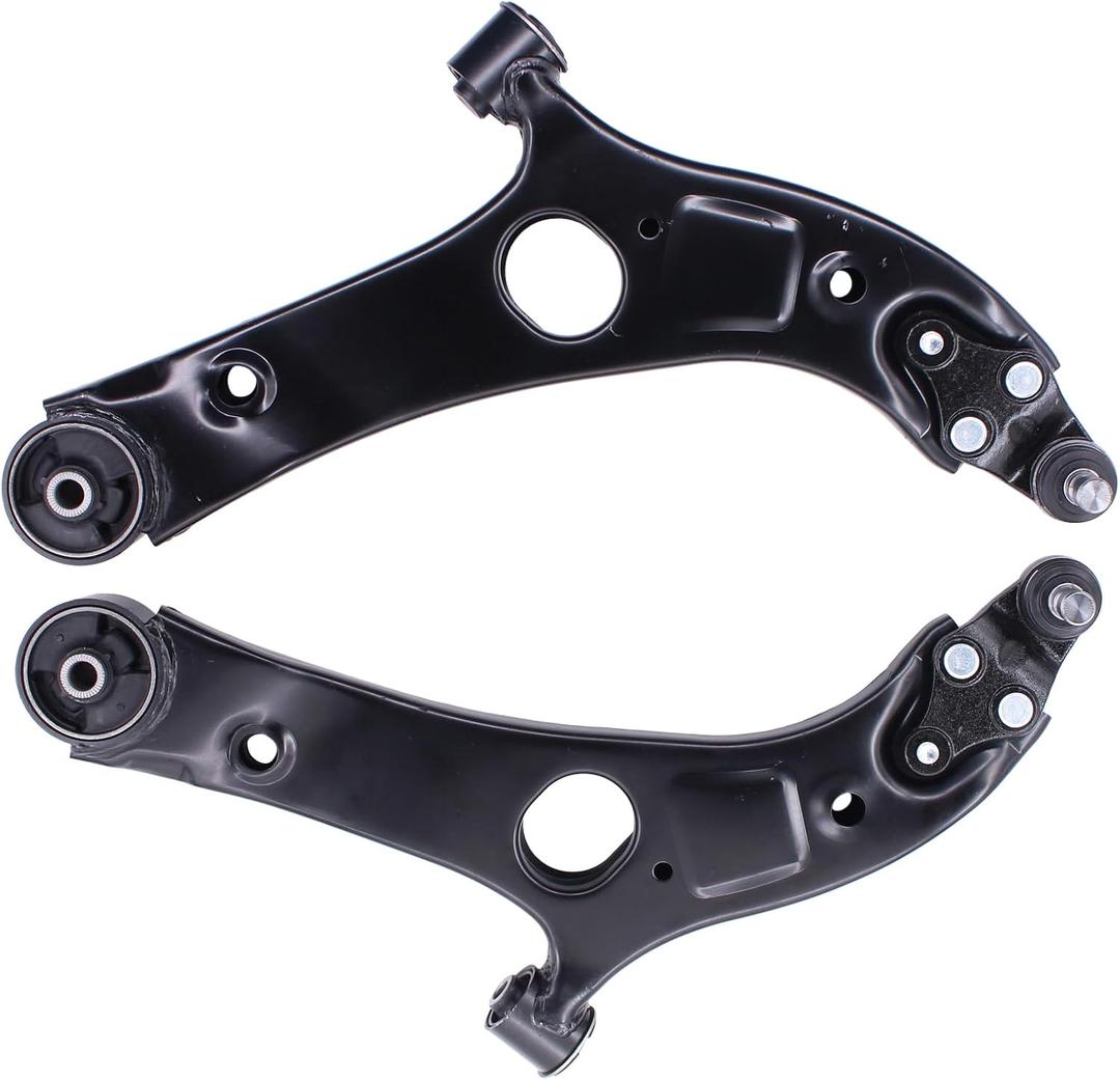 NewYall Front Lower Left and Right Suspension Control Arms with Ball Joint Assembly for Hyundai Sonata 2.0L/2.4L 2011-2014, Azera 3.3L 2012-2014, Kia Cadenza 3.3L 2014-2016, Optima 2.0L/2.4L 2011-2015