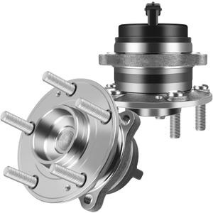 ECCPP Replacement For Wheel Bearing Hub 512326 X2 Hub Bearing Assembly Hub Assemblies Rear Axle 5 Lugs W/ABS Sensor For Hyundai Santa/For Hyundai Veracruz