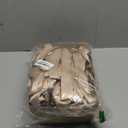 Cedilis 50 Pack Kraft Gift Basket with Handles, 9.8'' x 6.5'' x 4.3'' Empty Paper Basket for Party Gifts, Anniversary, Wedding, Easter, Crafts, Brown