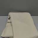 DaysU Linen Natural Curtains 102 Inches Long for Living Room 2 Panels Set Farmhouse Boho Privacy Light Filtering Semi Sheer Curtains for Bedroom Linen Rod Pocket Hook Belt 102 Inch