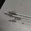 6 PK 32inch Bowfishing Arrows Luminous with Broadheads & Safty Slides