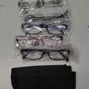 Kerecsen Reading Glasses 5 Pairs Fashion Ladies Readers Spring Hinge with Pattern Print Eyeglasses for Women (Mix Color -2, 1.25)