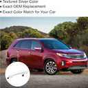 Exterior Rear Right Driver Side Chrome Door Handle Replacement Compatible with Kia Sorento 2011 2012 2013 2014 2015 Replaces# 826512P010,836622P010