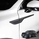 Fender Side Vent Covers, Side Body Emblem Cover Trims - Compatible with Kia Sorento 2024-2026 Accessories (Carbon Fiber Pattern)