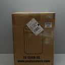 FDW Kitchen Trash can for Bathroom Bedroom Home Office Automatic Touch Free Garbage bin with lid Brushed Stainless Steel Rectangular 13 Gallon / 50L