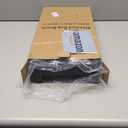 Elevated Dog Bowls for Medium Size Dogs, Non-Slip Dog Feeder with 1*Stainless Steel Dishes & 1*Slow Feeder Bowl, 5 Heights Adjustable Raised Bowls to 3.15-8.66-9.84-11.02-12.2 (Black)