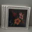 24X24 Frames, Square Picture Frame 24 by 24, White Matted Frames, Wood Photo Frame 24 x 24, Display Picture 20x20 with Mat or 24 x 24 without Mat, 3 Pack Wall Mounting Poster Frame