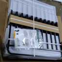 New Thickened Version Dog Playpen, 32 Inch Dog Fences for The Yard, Portable Outdoor Dog Playpen for Large/Medium/Small Dogs, Foldable Metal Dog playpen, with Doors (16 Panels, 32 Inch)