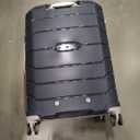 Samsonite Freeform Hardside Carry-On Luggage with Spinner Wheels - Hardshell Suitcase - TSA, Airline-Approved - Expandable Hard Shell, Smooth Rolling Wheels for Lightweight Travel - Navy