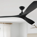 DEPULEY Black Modern Ceiling Fan